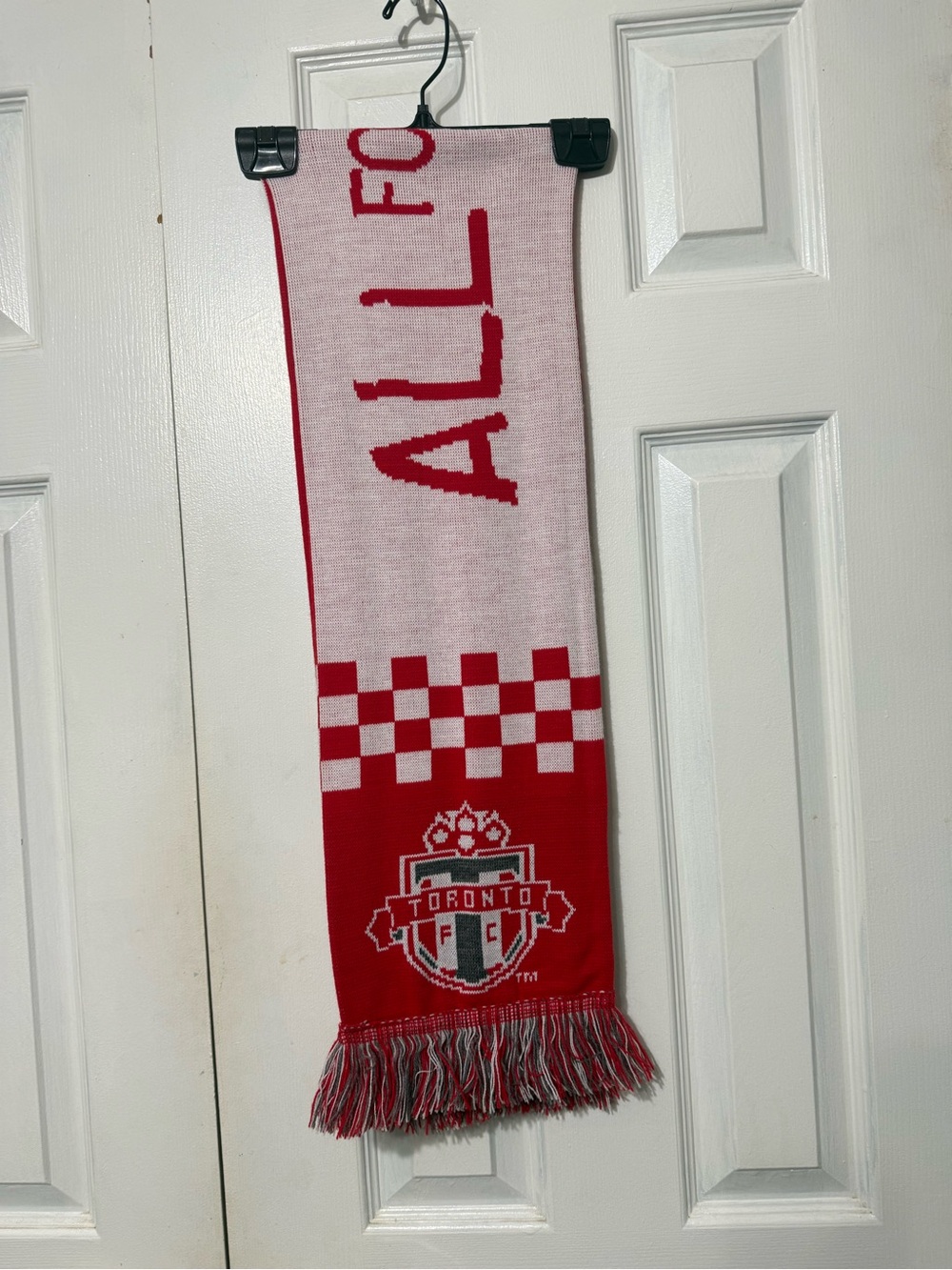 Adidas Toronto FC All For One Red and White Scarf